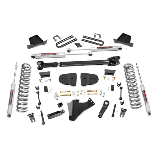 ROUGH COUNTRY 6 Inch Lift Kit | Gas | No OVLD | Ford F-250/F-350 Super Duty 4WD (2023-2025) | 41930