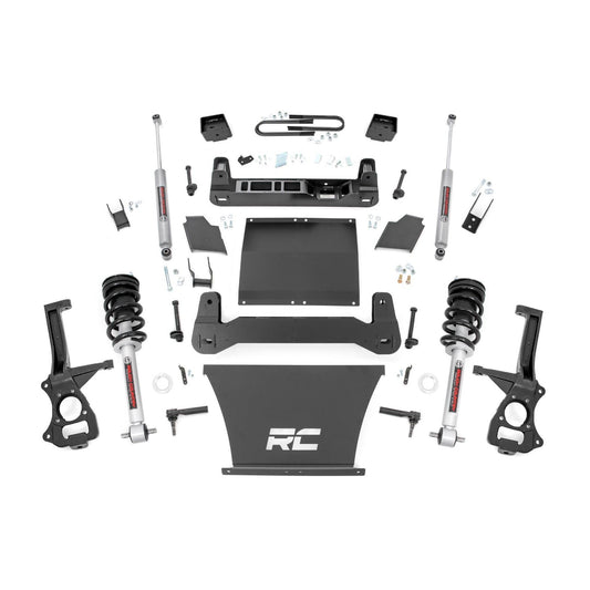 ROUGH COUNTRY 6 Inch Lift Kit | Mono Leaf Rear | N3 Struts | Chevy Silverado 1500 (22-24) | 21631