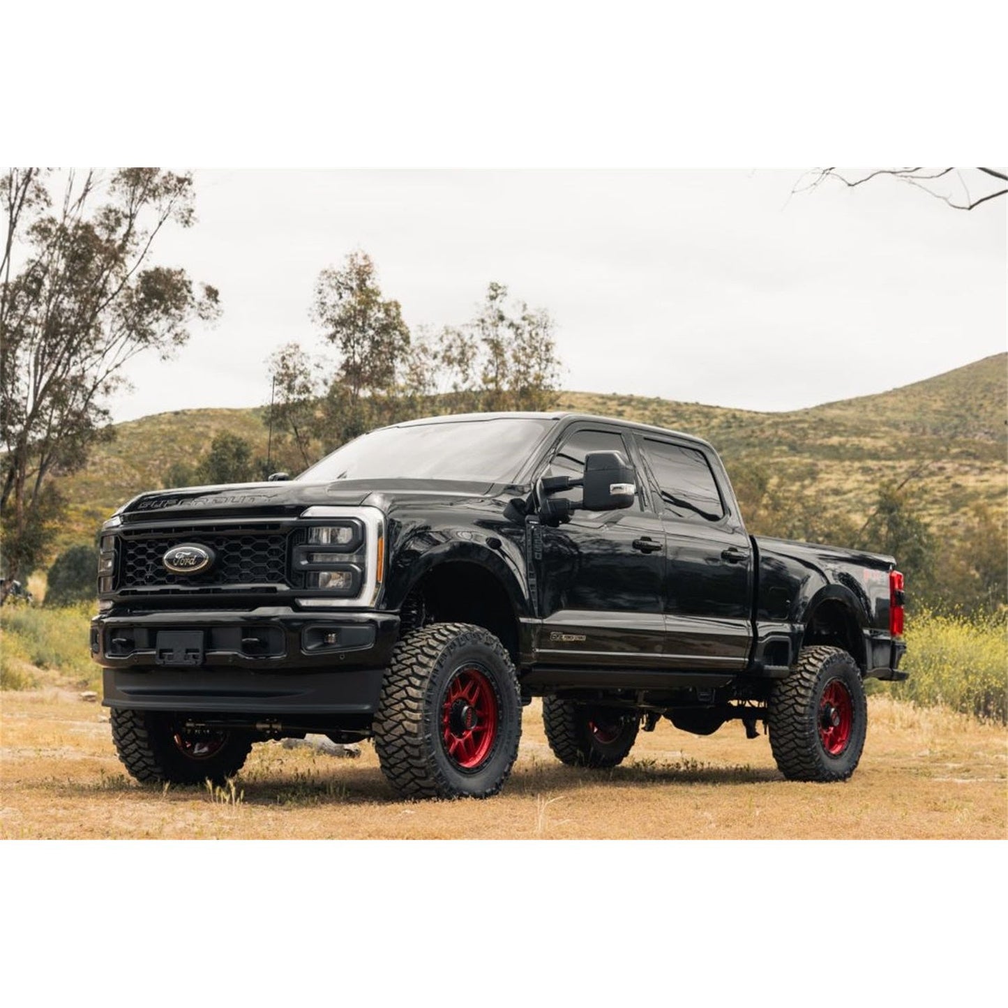 ReadyLIFT 6'' Coil Spring Lift Kit with Falcon 1.1 Monotube Front/Rear Shocks, Radius Drops, and Front Track Bar Bracket  (F250/F350 Diesel ) 49-23620