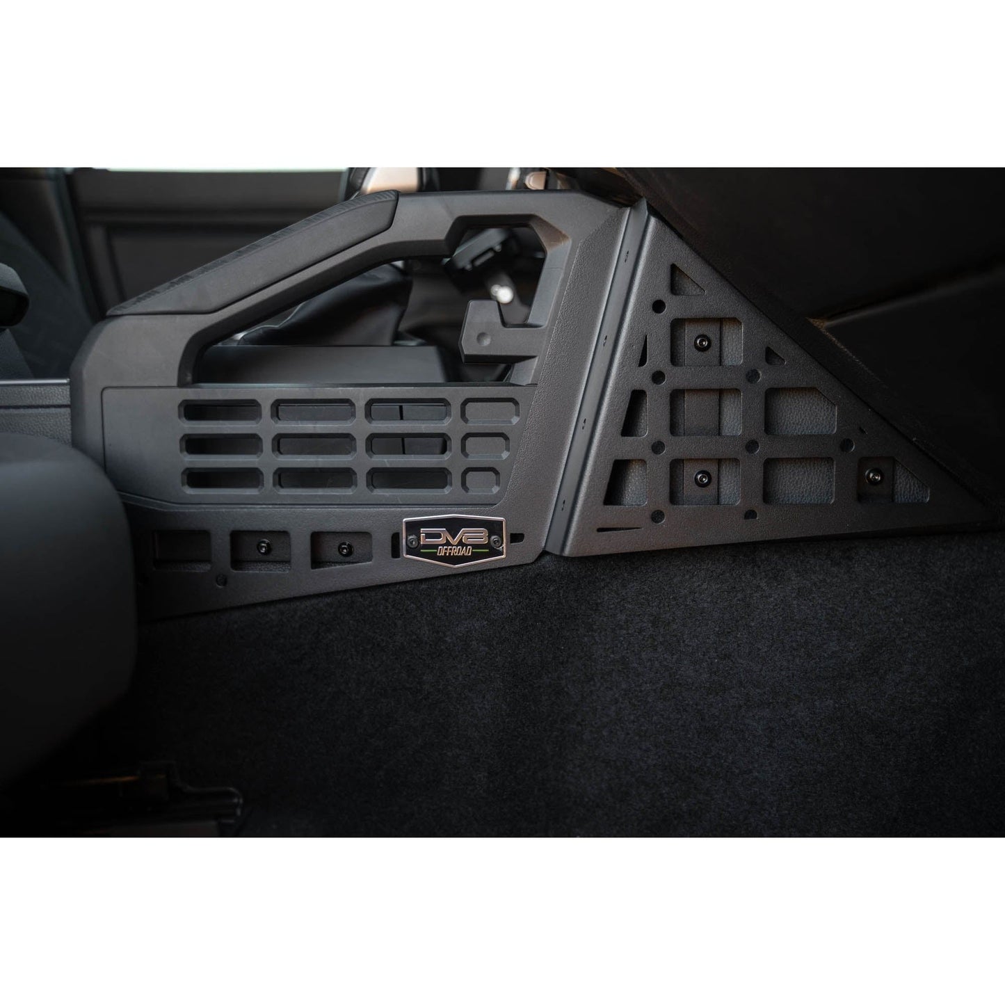 DV8 Off-Road 2024 Toyota Tacoma | Center Console Molle Panels & Digital Device Mount C3| CCT1-02