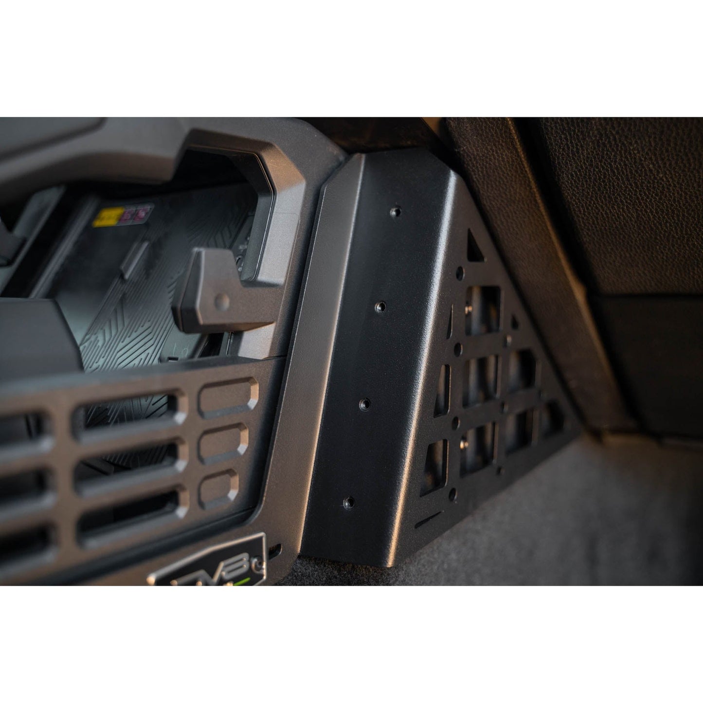 DV8 Off-Road 2024 Toyota Tacoma | Center Console Molle Panels & Digital Device Mount C3| CCT1-02