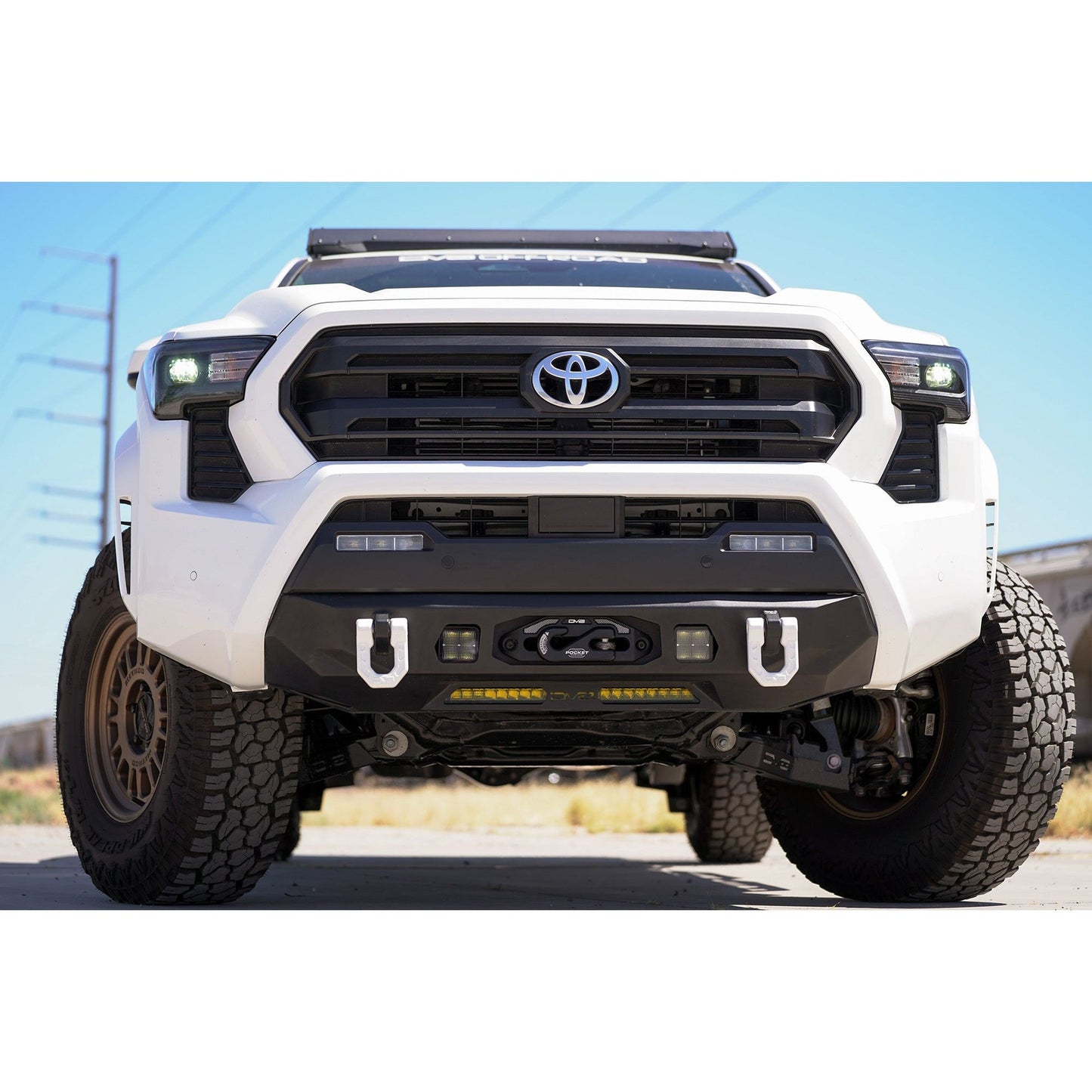 DV8 Off-Road 2024+ Toyota Tacoma | Centric Front Bumper C3| FBTT1-08