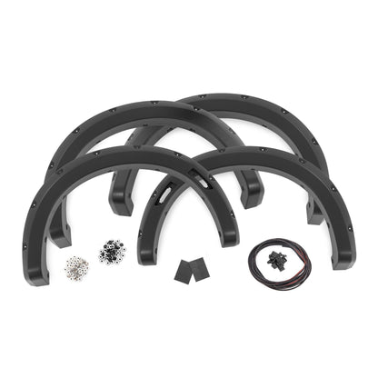 ROUGH COUNTRY Pocket Fender Flares | Ford Ranger 2WD/4WD (2024-2025) | F-F12401