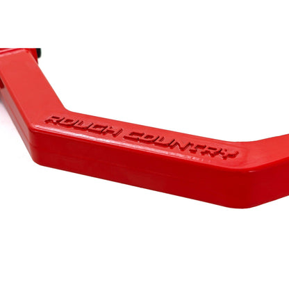 ROUGH COUNTRY Forged Upper Control Arms | 3.5" Of Lift | Red | Toyota Tacoma 4WD (24-25) | 75601ARED