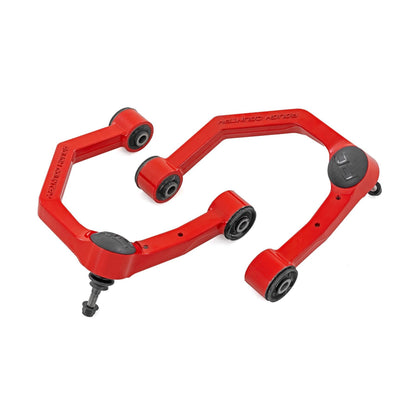 ROUGH COUNTRY Forged Upper Control Arms | 3.5" Of Lift | Red | Toyota Tacoma 4WD (24-25) | 75601ARED