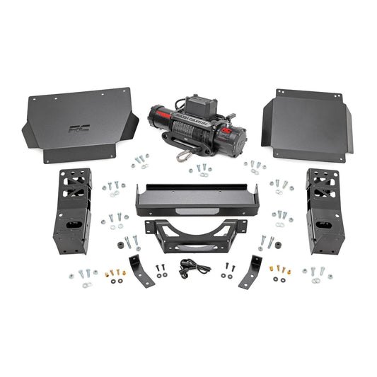 ROUGH COUNTRY Hidden Winch Mount | 9500S | Toyota Tacoma 2WD/4WD (2024-2025) | 72012