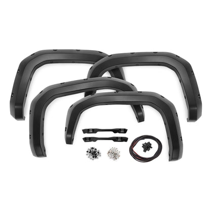 ROUGH COUNTRY Pocket Fender Flares | 040 Ice Cap | Toyota Tacoma 2WD/4WD (2024-2025) | F-T12421-040