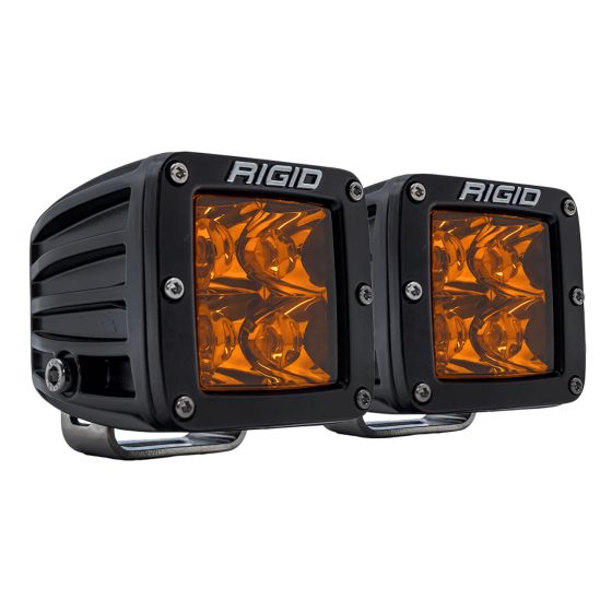RIGID INDUSTRIES | D-Series Spot with Amber PRO Lens Pair Rigid Industries | 20252