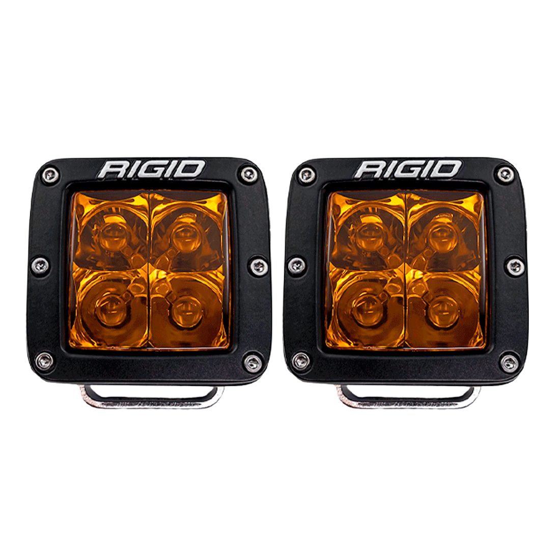 RIGID INDUSTRIES | D-Series Spot with Amber PRO Lens Pair Rigid Industries | 20252