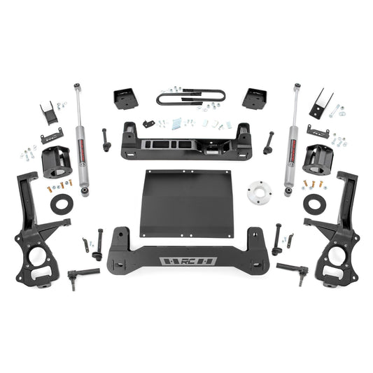 ROUGH COUNTRY 6 Inch Lift Kit | Mono Leaf Rear | Diesel | GMC Sierra 1500 2WD (2025-2026) | 111530D