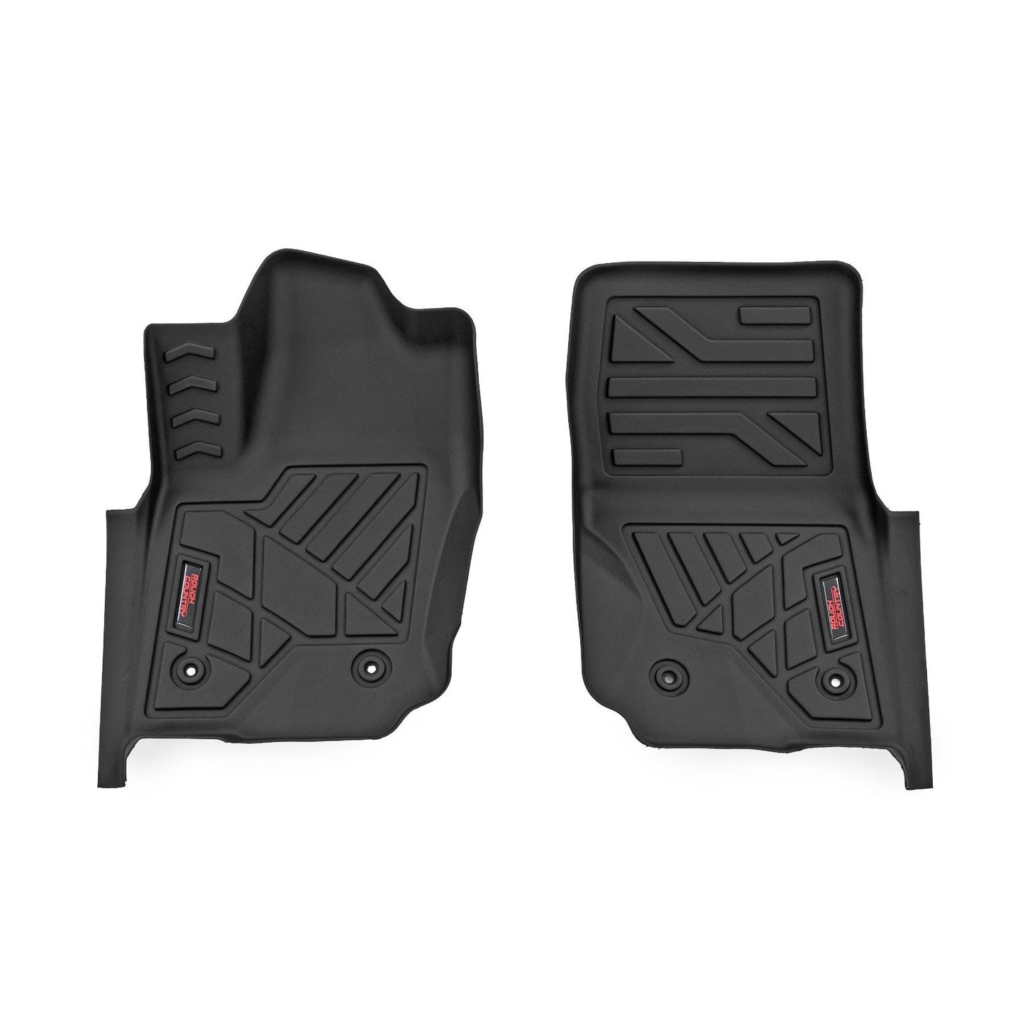 ROUGH COUNTRY Sure-Fit Floor Mats | Front | Toyota 4Runner 2WD/4WD (2025) | SM71323