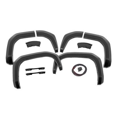 ROUGH COUNTRY Fender Flares | Sport | 3U5 Supersonic Red | Toyota 4Runner 2WD/4WD (2025) | S-T12511-3U5