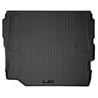 Husky Liners | Weatherbeater Cargo Liner For 2018-2024 Jeep Wrangler 2 Door Husky Liners | 20711 in black.