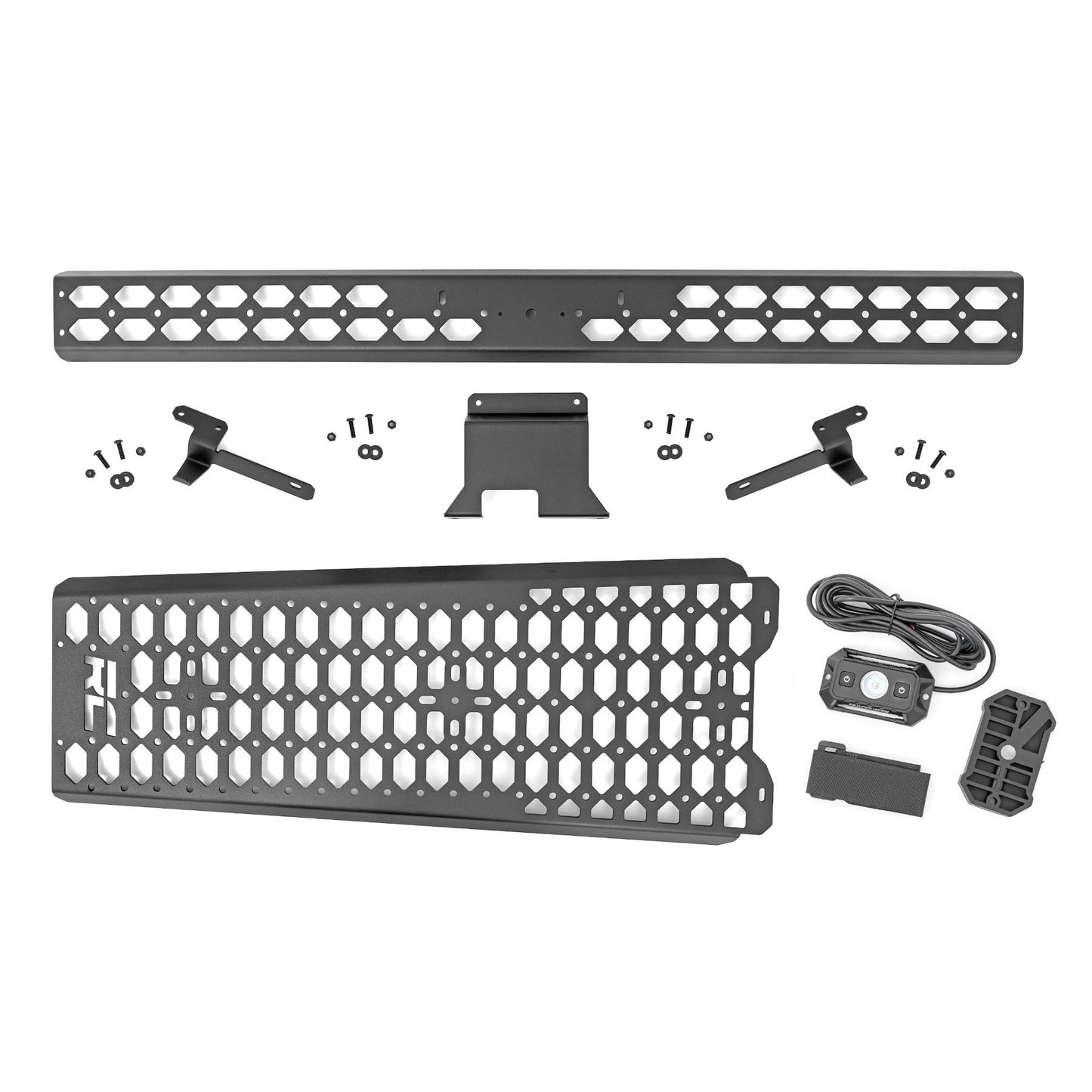 ROUGH COUNTRY Molle Mounting Panel w/ LED Dome Light | Overhead | Ford Bronco 4WD (21-25) | 51124