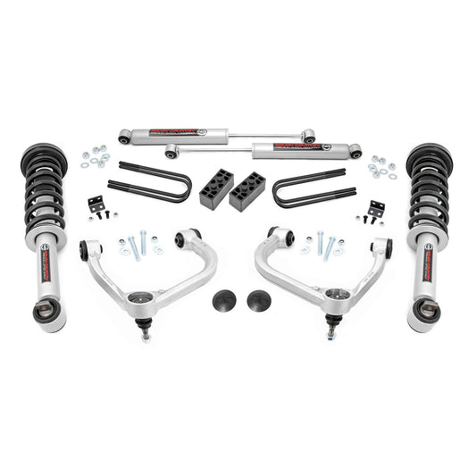 ROUGH COUNTRY 3 Inch Lift Kit | Forged UCA | N3 Struts | Ford F-150 4WD (2021-2025) | 41431