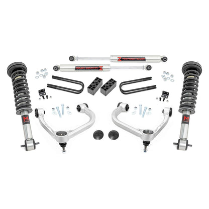 Rough Country M1 Struts w/M1 Rear Shocks 3 Inch Lift Kit I 41440