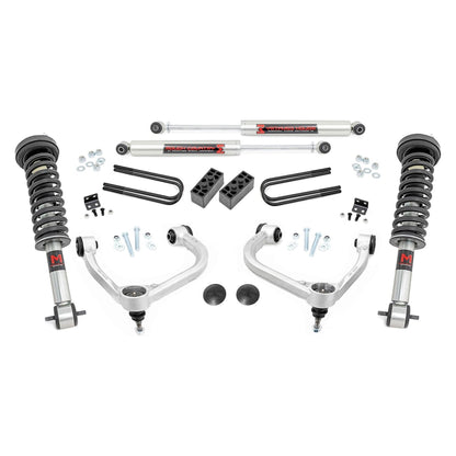 Rough Country M1 Struts w/M1 Rear Shocks 3 Inch Lift Kit I 41440