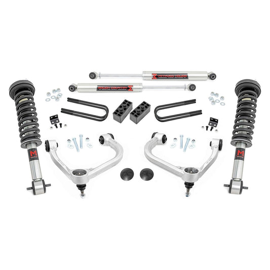 Rough Country Vertex Coilovers w/V2 Rear Shocks 3 Inch Lift Kit I 41457