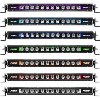 RIGID INDUSTRIES | Radiance Plus SR-Series LED Light 8 Option RGBW Backlight 10 Inch RIGID | 210603