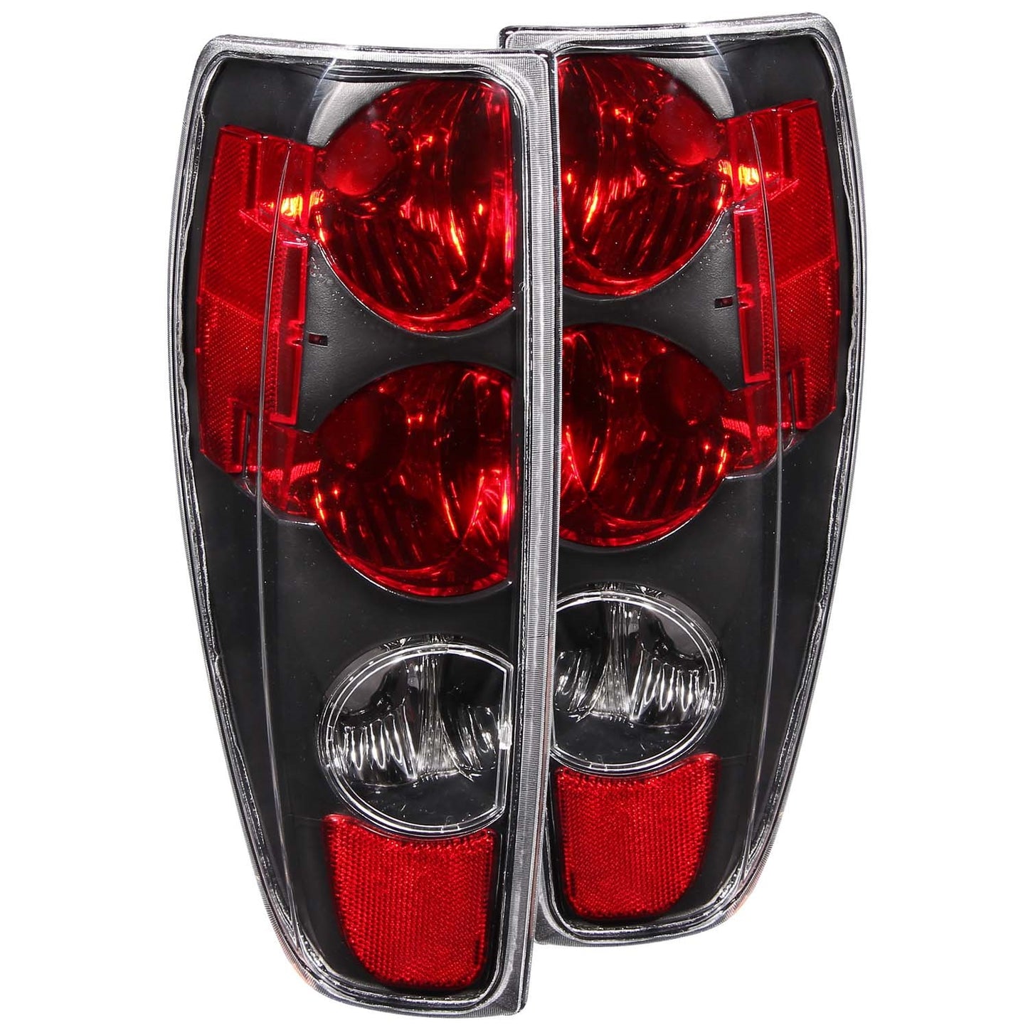 Anzo USA | Tail Light Assembly Clear Lens Black Housing Pair | Fits Colorado | 211007