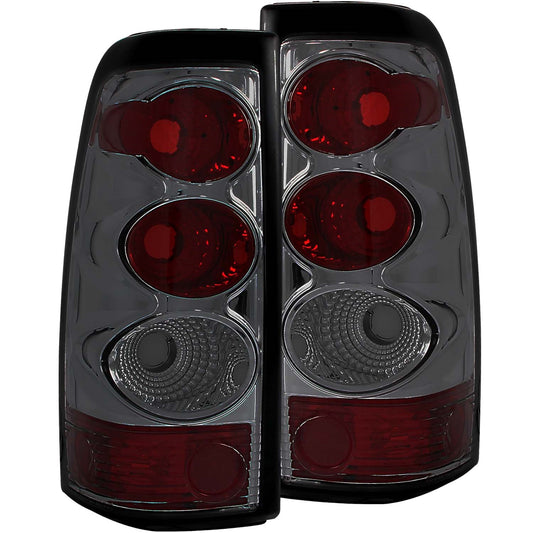 Anzo USA | Tail Light Assembly Smoke Lens Pair | Fits Silverado 1500 | 211159