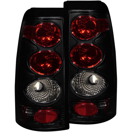 Anzo USA | Tail Light Assembly Dark Smoke Lens Pair | Fits Silverado 1500 | 211160
