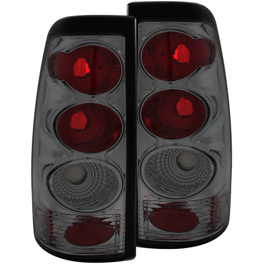 Anzo USA | Tail Light Assembly Smoke Lens Pair | Fits Silverado 1500 | 211161