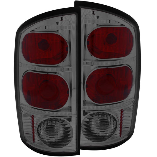Anzo USA | Tail Light Assembly Smoke Lens Pair | Fits Ram 1500 | 211167
