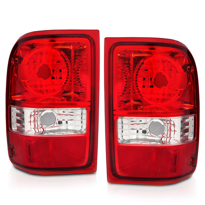 Anzo USA | Tail Light Assembly Red/Clear Lens OE Replacement Pair | Fits Ranger | 211182