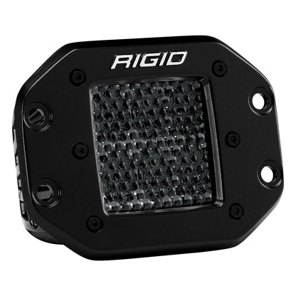 RIGID INDUSTRIES | Spot Diffused Midnight Flush Mount Pair D-Series Pro RIGID Industries | 212513BLK