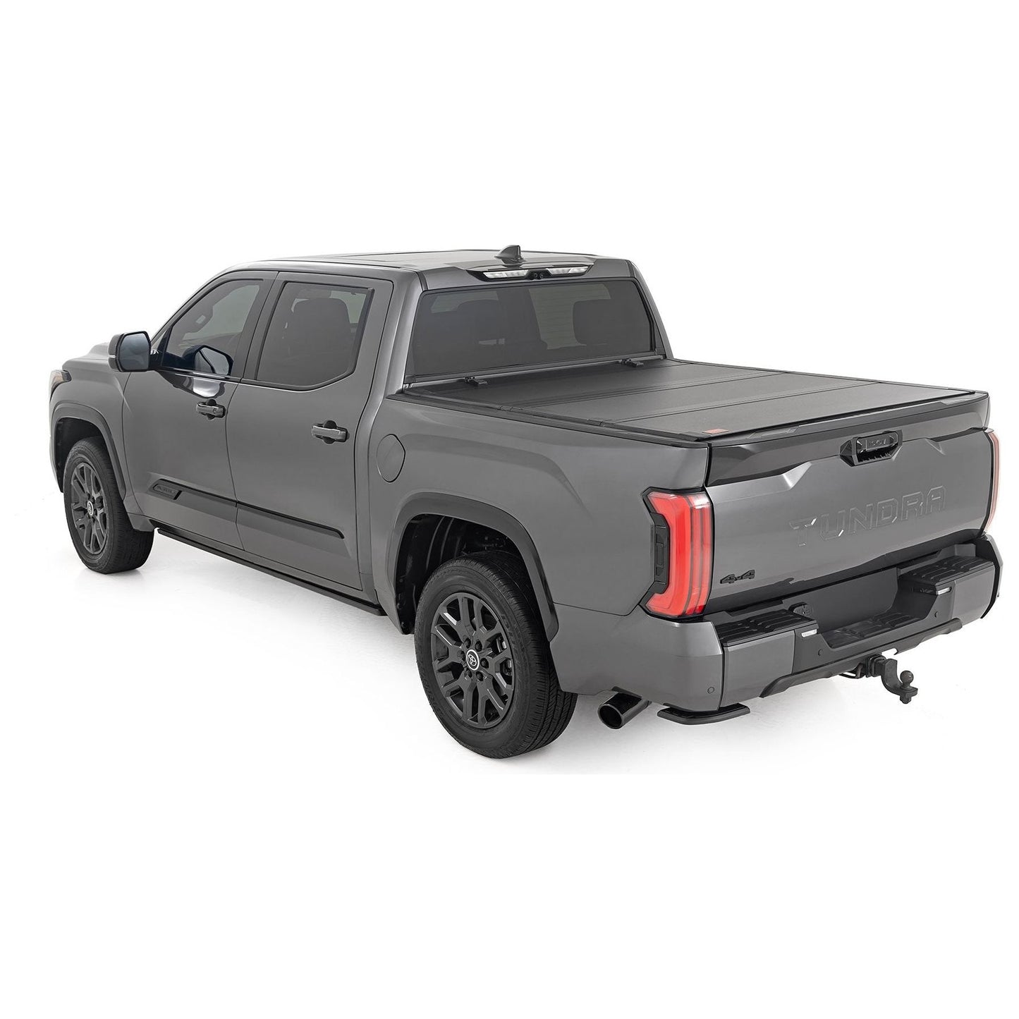 Rough Country 5'7 Hard Tri-Fold Flip Up Bed Cover I 49514551