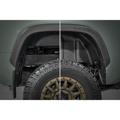 ROUGH COUNTRY Rear Wheel Well Liners | Toyota Tundra 2WD/4WD (2022-2025) | 4610