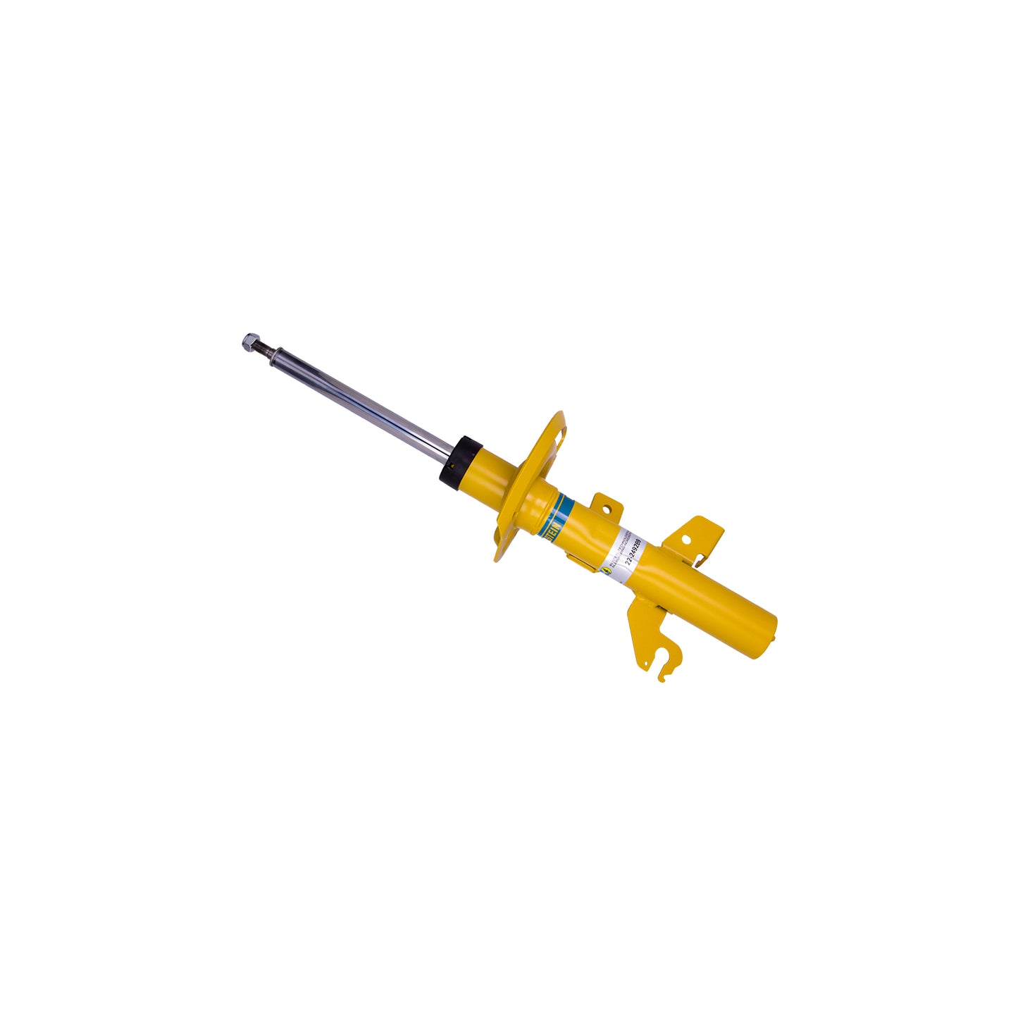 BILSTEIN | Suspension Strut Assembly Jeep Cherokee 4WD VL Twintube B6  | 22-249289 product image showing the yellow shock absorber.