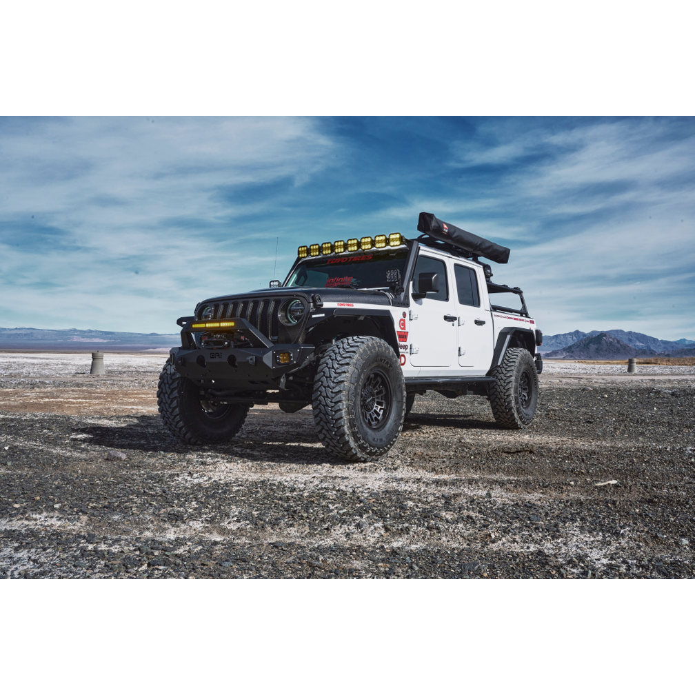 Body Armor 4x4 2007-2024 JEEP WRANGLER JK/JL AND GLADIATOR JT ORION MID-WIDTH FRONT BUMPER JP-19536