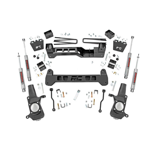 ROUGH COUNTRY 6 Inch Lift Kit | Chevy Silverado & GMC Sierra 2500HD 2WD (2001-2010) | 220N3A