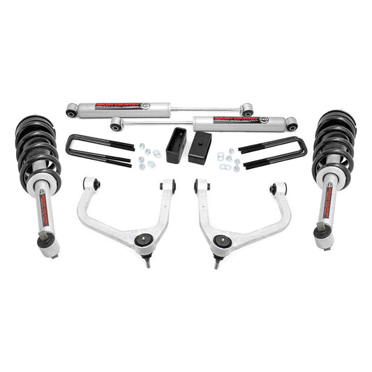 Rough Country N3 Struts w/N3 Rear Shocks 3.5 Inch Lift Kit I 22631