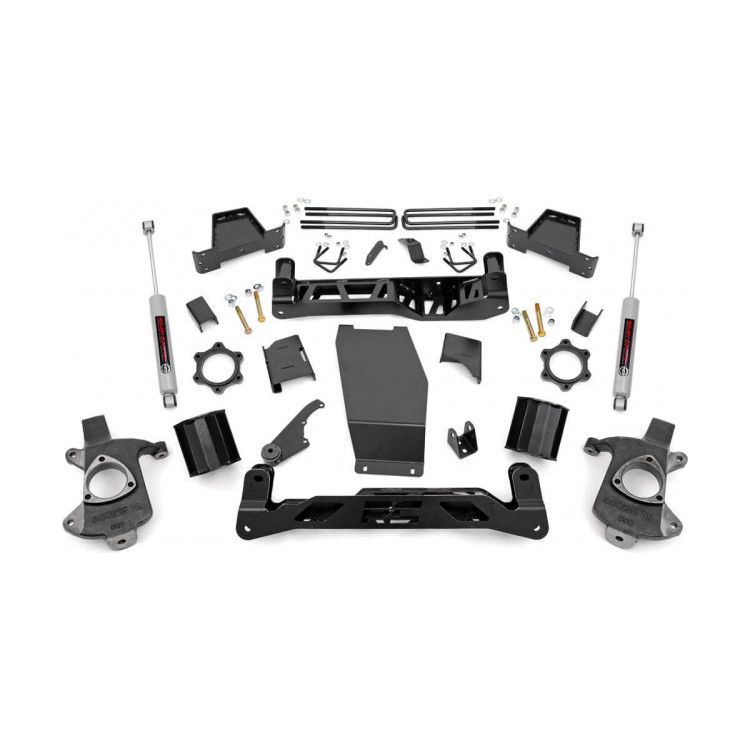 Rough Country Stock Cast Aluminum or Stamped Steel 6 Inch Lift Kit I 22731