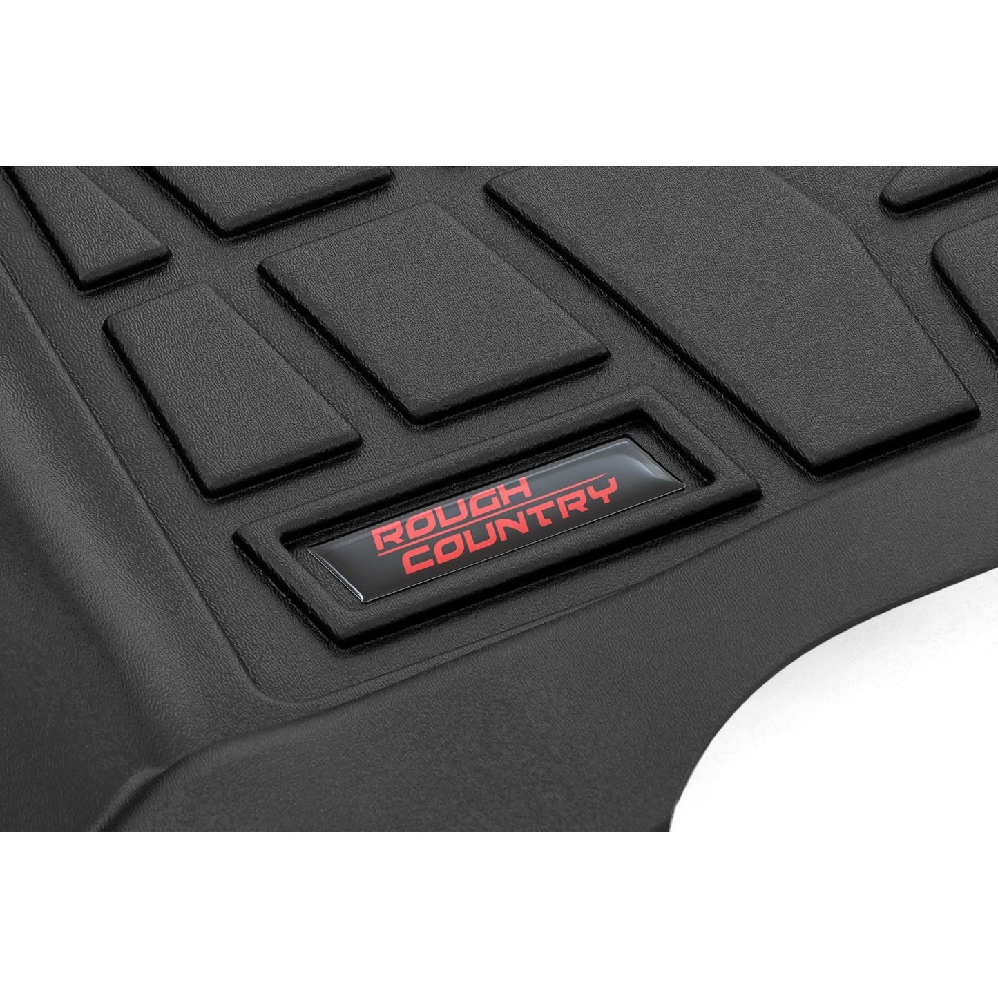 ROUGH COUNTRY Sure-Fit Floor Mats | Front & Rear | Chevy/GMC Canyon/Colorado 2WD/4WD (2023-2025) | SM21313