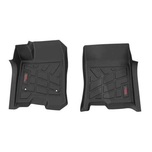 ROUGH COUNTRY Sure-Fit Floor Mats | FR | Chevy/GMC Canyon/Colorado 2WD/4WD (2023-2025) | SM21312