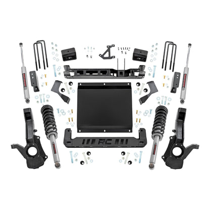 Rough Country M1 Struts w/M1 Rear Shocks 4 Inch Lift Kit I 13240