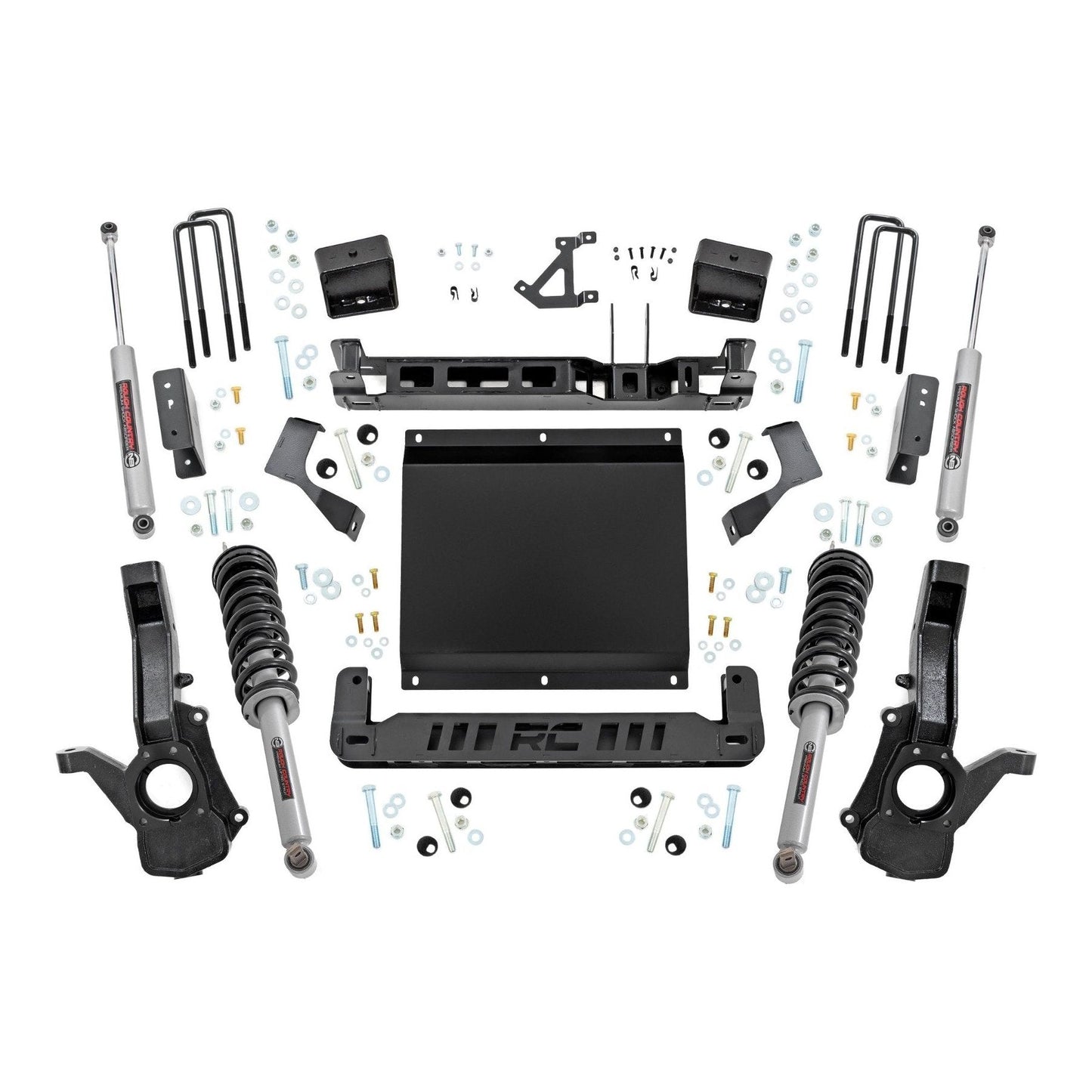 Rough Country M1 Struts w/M1 Rear Shocks 6 Inch Lift Kit I 13340
