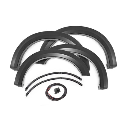 ROUGH COUNTRY Sport Fender Flares | M7 Carbonized Gray | Ford F-250/F-350 Super Duty (23-26) | S-F20231-M7