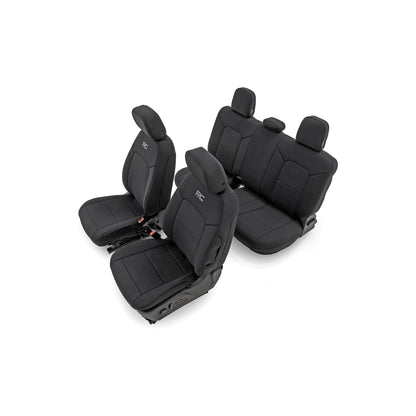 ROUGH COUNTRY Seat Covers | Front Bucket  | Rear Bench | Chevy/GMC Canyon/Colorado (23-25) | 91069
