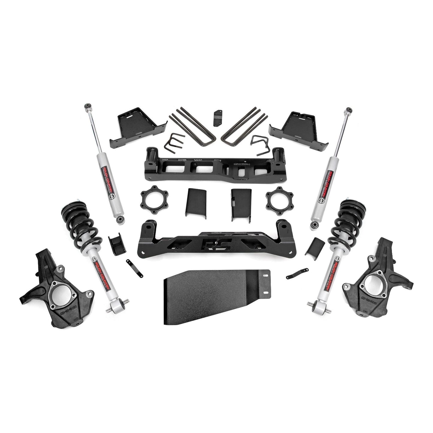 Rough Country N3 Struts w/N3 Rear Shocks 6 Inch Lift Kit I 23633
