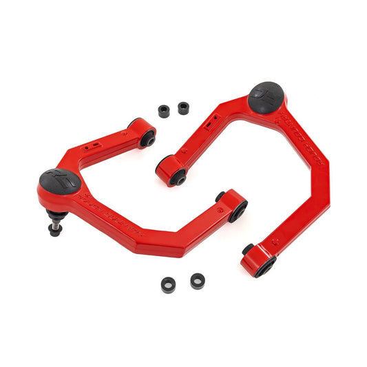 ROUGH COUNTRY Red Upper Control Arms | 3.5 Inch Lift | Ford Ranger 4WD (2024-2025) | 50018RED