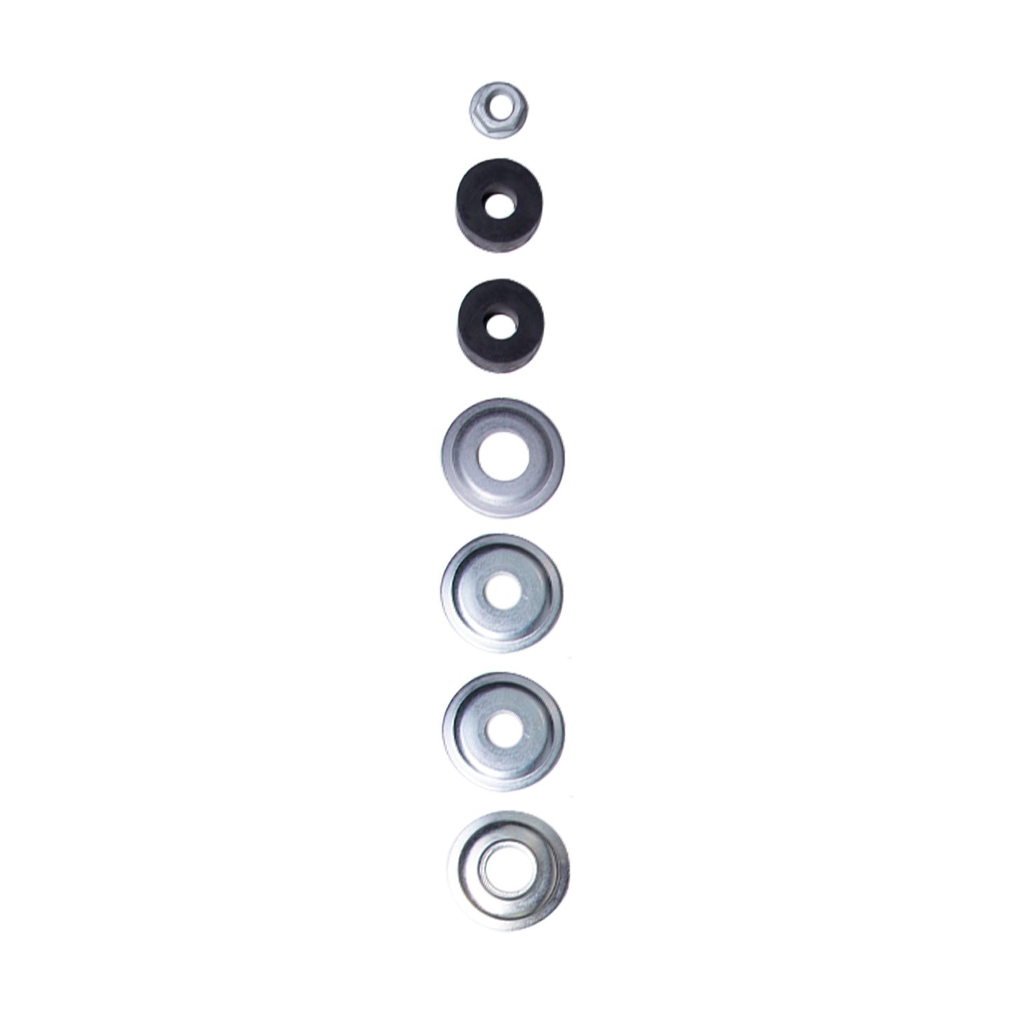BILSTEIN | Suspension Shock Absorber Rear Monotube Toyota Tundra 2022-2025 B8 5100  | 24-329217 components including washers and grommets.