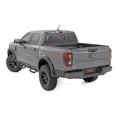 ROUGH COUNTRY Pocket Fender Flares | Ford Ranger 2WD/4WD (2024-2025) | F-F12401