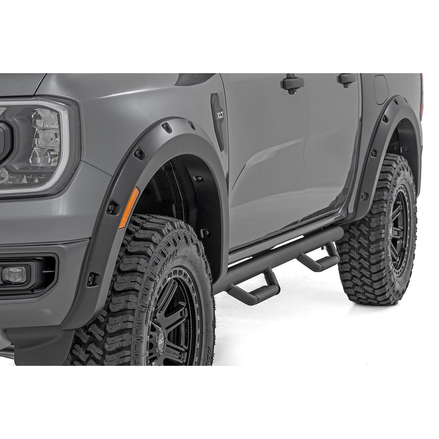 ROUGH COUNTRY Pocket Fender Flares | Ford Ranger 2WD/4WD (2024-2025) | F-F12401