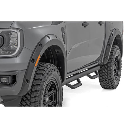 ROUGH COUNTRY Pocket Fender Flares | Ford Ranger 2WD/4WD (2024-2025) | F-F12401