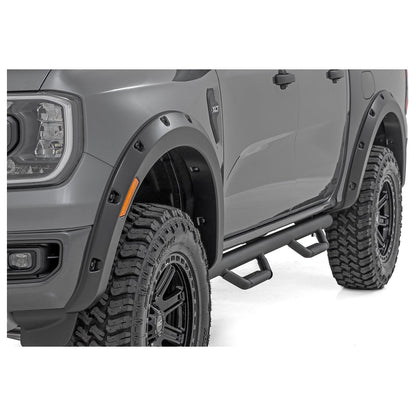 Rough Country G1 | Absolute Black Pocket Fender Flares I F-F12401-G1